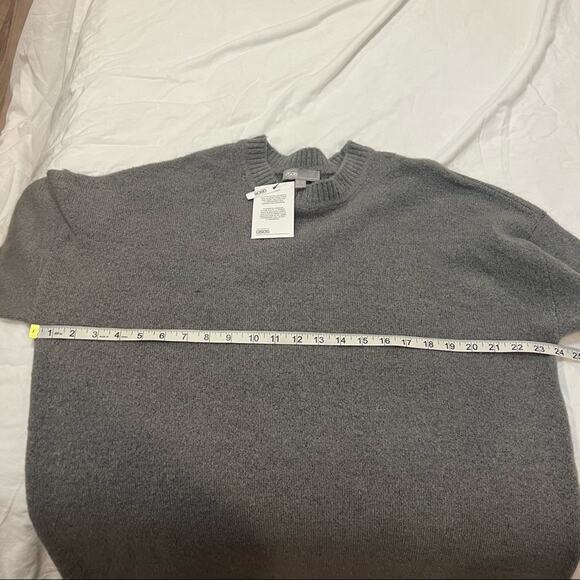 ASOS NWT oversized crew neck sweater in gray size 8 - Picture 6 of 12